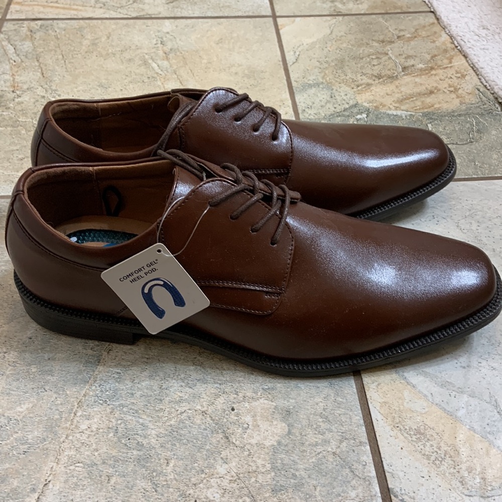 Nunn Bush Men’s Brown Dress Shoes NWT - Picture 4 of 7